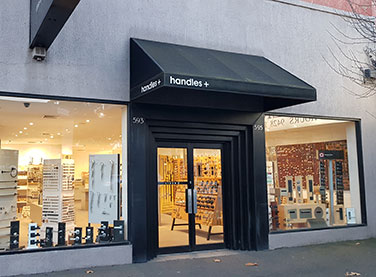 Handles+ Melbourne store: door handles, locks, and accessories